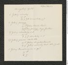 Nachlass Franz Steindachner, Liste (zu Inv.Nr. 365.01) von Alessandro Ninni an Franz Steindachner, Inv.Nr. 365.02, Seite 1